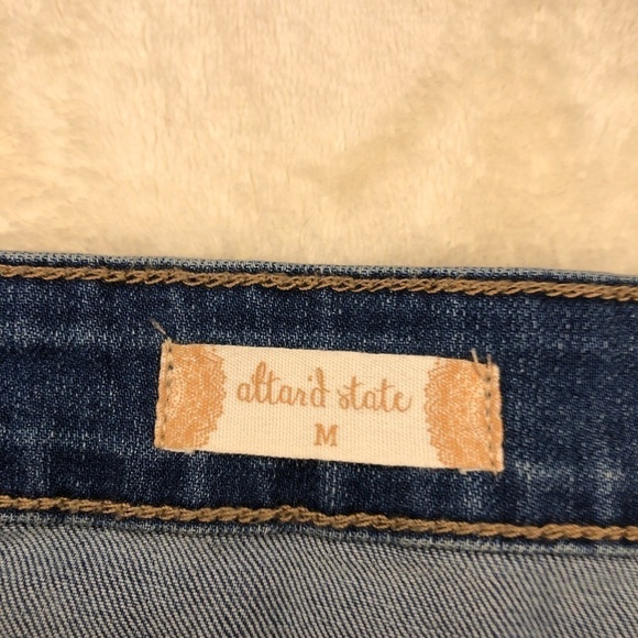 Altar'd State Denim Skirt with Button-Down Front Sz Med - Picture 3 of 6